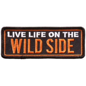 Live Life of the wild Patch 10cm/5cm