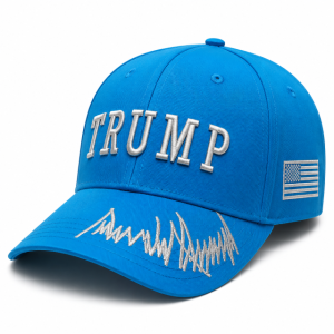 New! Sapca Trump Signature. Blue