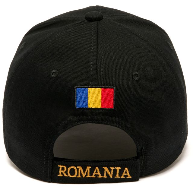 FULL SIZE Rexford August 20260025 (1) Sapca STEMA ROMÂNIEI – HERITAGE by REXFORD®. Black. Marime 56. Reglabila. Tricolor Brodat - imagine 2